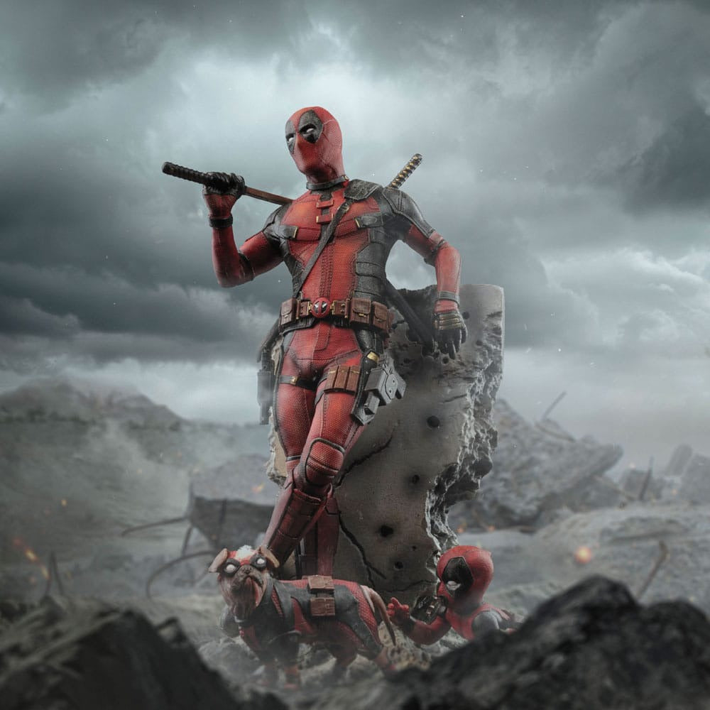"DEADPOOL & WOLVERINE - DEADPOOL - ART SCALE STATUA 1/10"