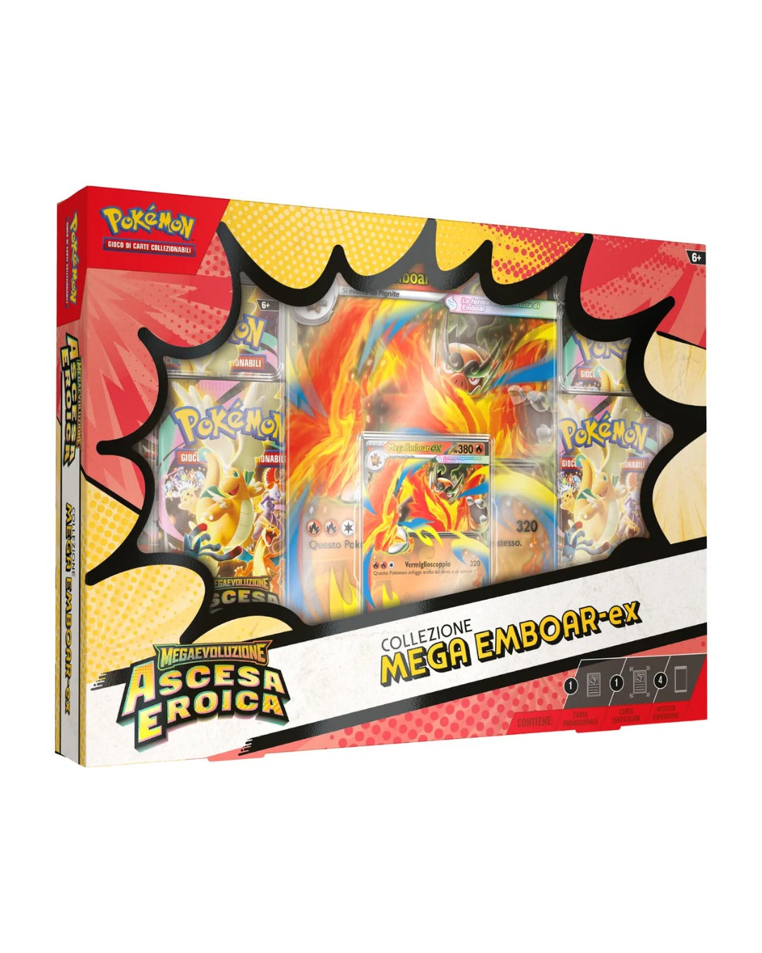 "POKEMON - ASCESA EROICA - COLLEZIONE MEGA EMBOAR-EX"