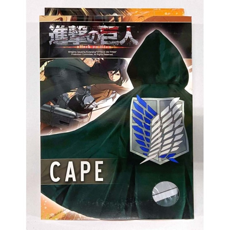 "ATTACK ON TITAN - GREEN CAPE IN POLYBAG"