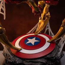 "MARVEL - IRON SPIDER ARMOR COMICS - ART SCALE DELUXE STATUA 1/10"