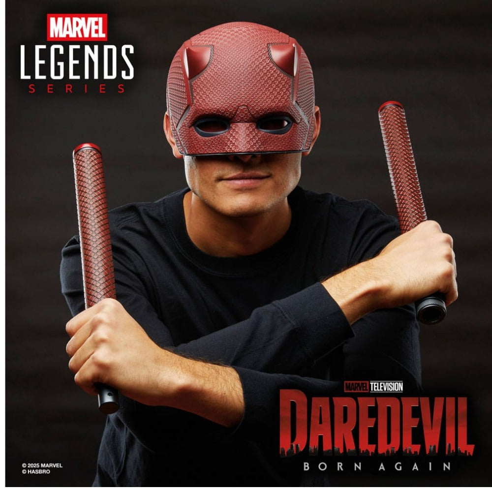 "MARVEL - DAREDEVIL : BORN AGAIN - ROLE PLAY MASK & BILLY CLUB"