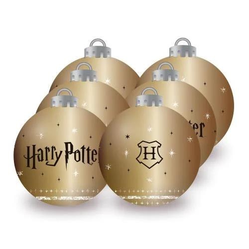 "HARRY POTTER - CHRISTMAS BALL PACK - GOLD"