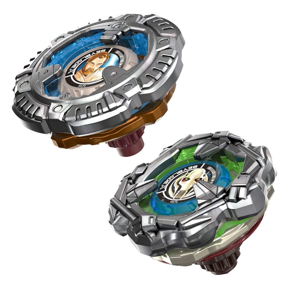 "BEYBLADE X - STAR WARS COLLAB - OBI-WAN KENOBI & GENERALE GRIEVOUS"