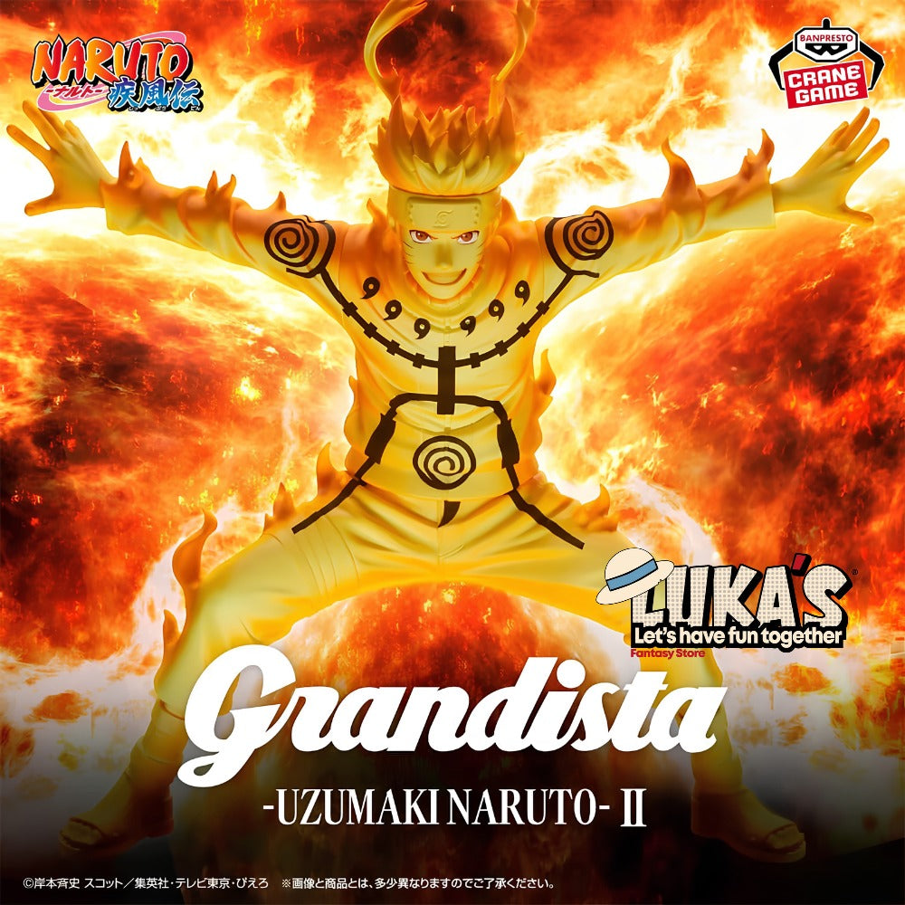 "NARUTO SHIPPUDEN - NARUTO UZUMAKI - GRANDISTA"
