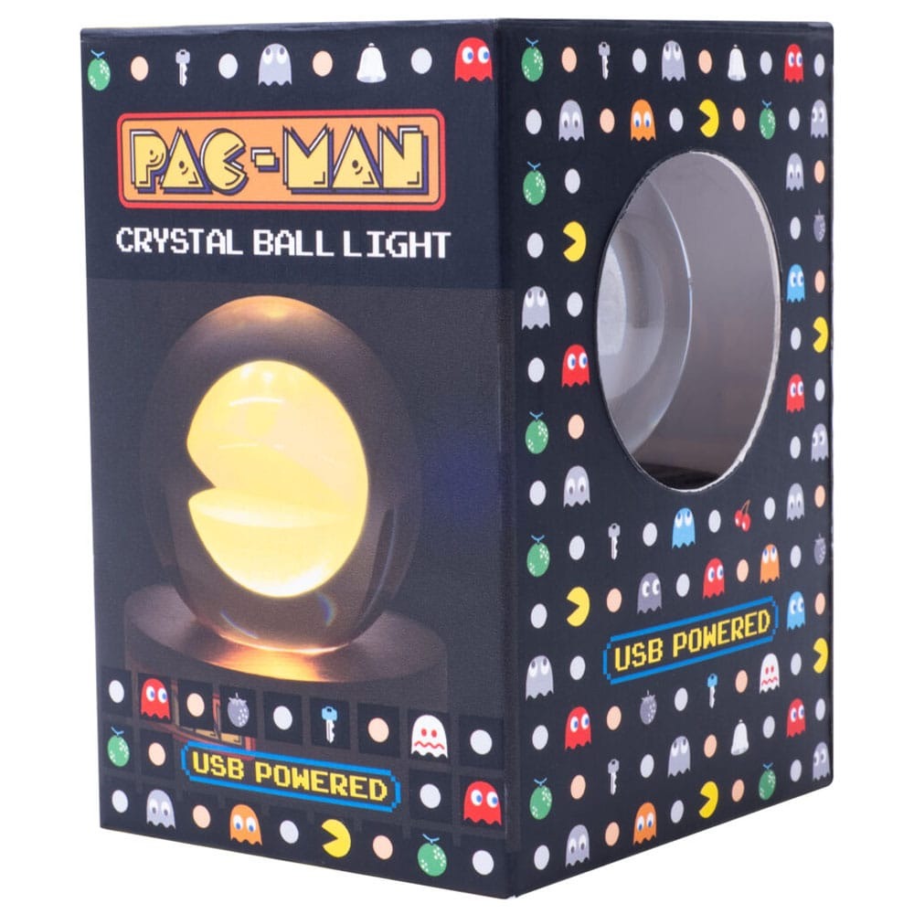 "PAC-MAN - LAMPADA SFERA CRYSTAL"