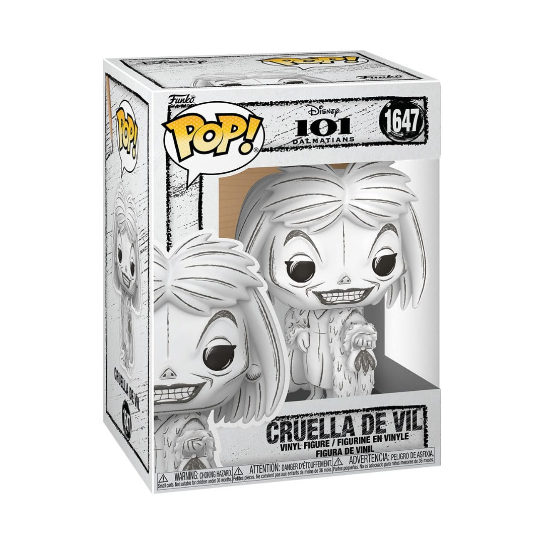 "DISNEY - LA CARICA DEI 101 - CRUELLA DE VIL - SKETCHED"