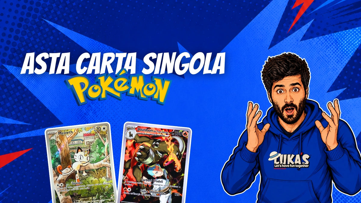 Asta Carta Singola POKEMON