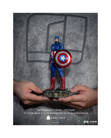 "MARVEL INFINITY SAGA - CAPTAIN AMERICA - BATTLE OF NY - ART SCALE STATUE 1/10"