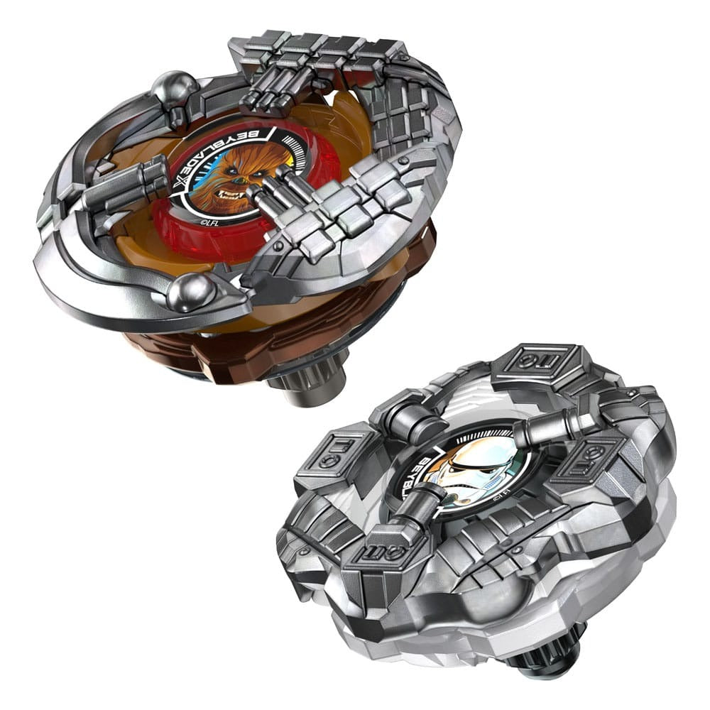 "BEYBLADE X - STAR WARS COLLAB - CHEWBECCA & STORMTROOPER"