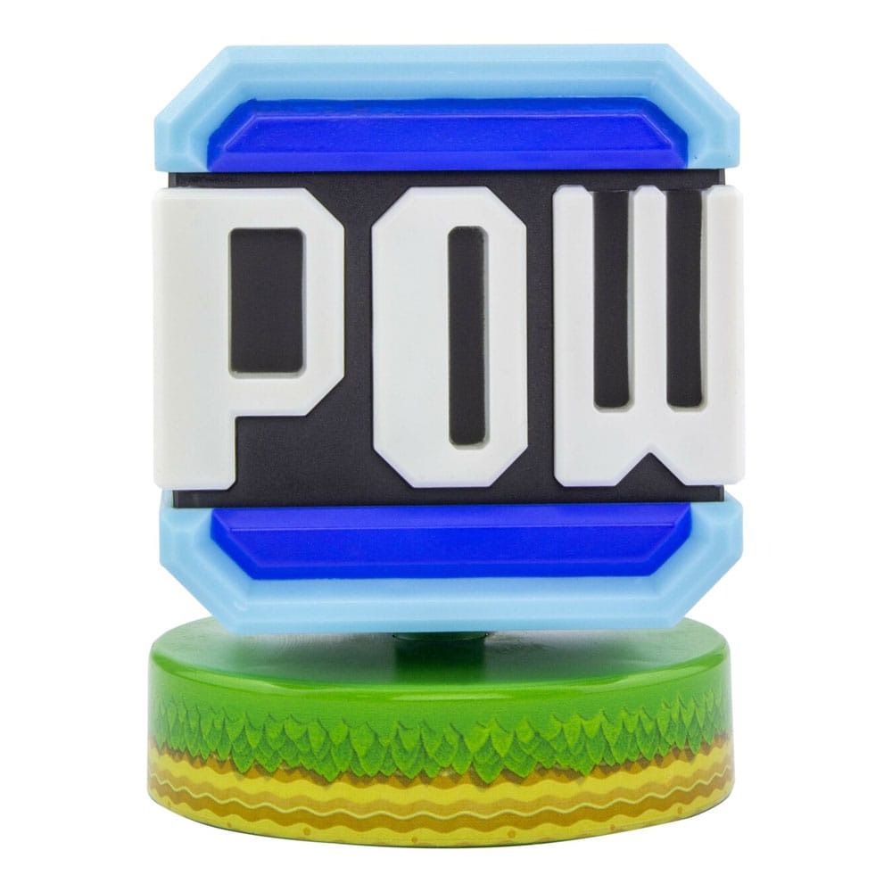 "SUPER MARIO - POW BLOCK LAMPADA"