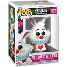 "DISNEY - ALICE NEL PAESE DELLE MERAVIGLIE - WHITE RABBIT w/HORN"