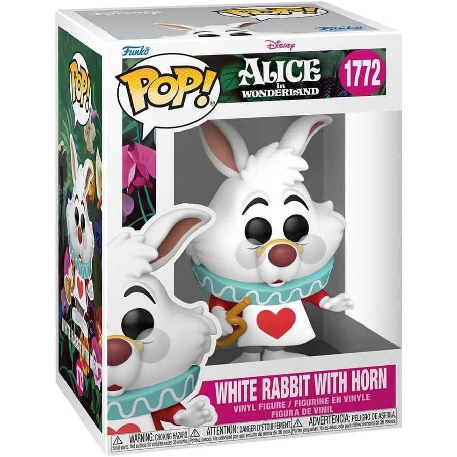 "DISNEY - ALICE NEL PAESE DELLE MERAVIGLIE - WHITE RABBIT w/HORN"