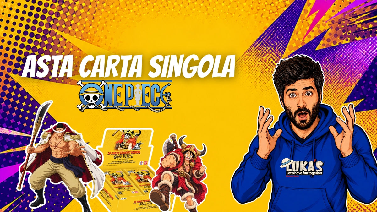 Asta Carta Singola ONE PIECE