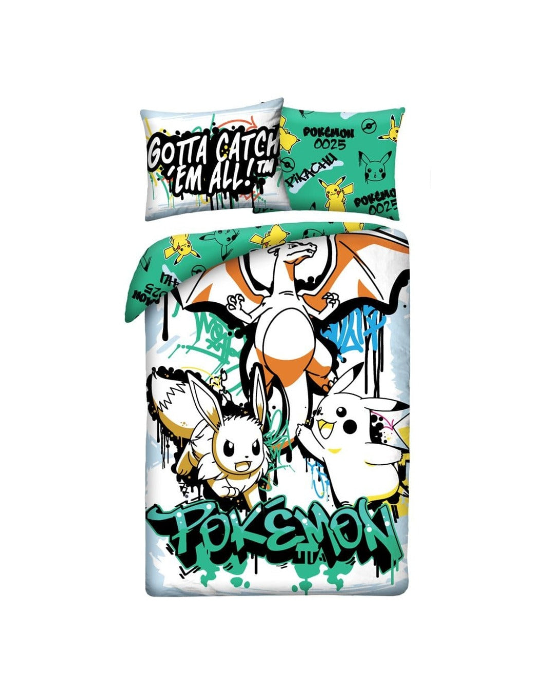 "POKEMON - SET LETTO - 140x200 cm"