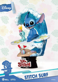 "DISNEY - LILO & STITCH - STITCH SURFING DIORAMA"