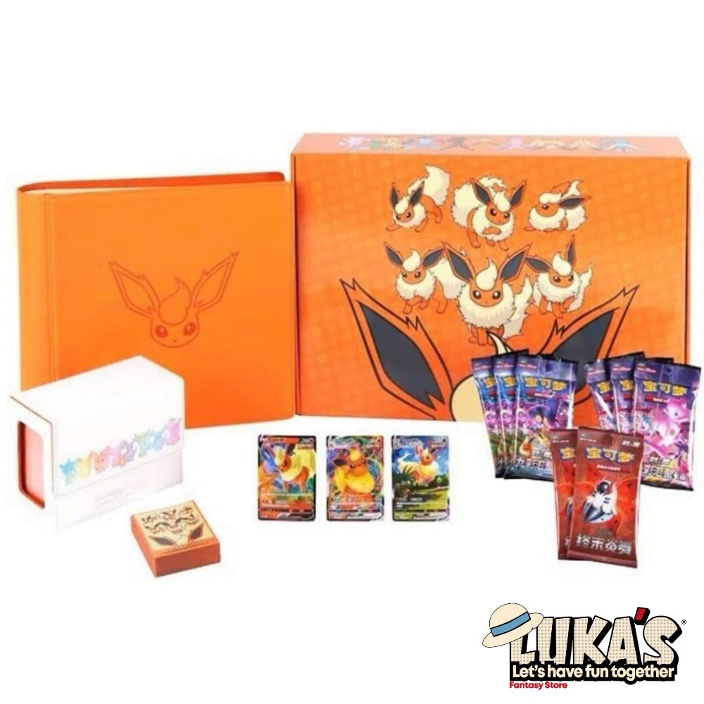 "POKEMON - COLLEZIONE FLAREON VMAX - CINESE"