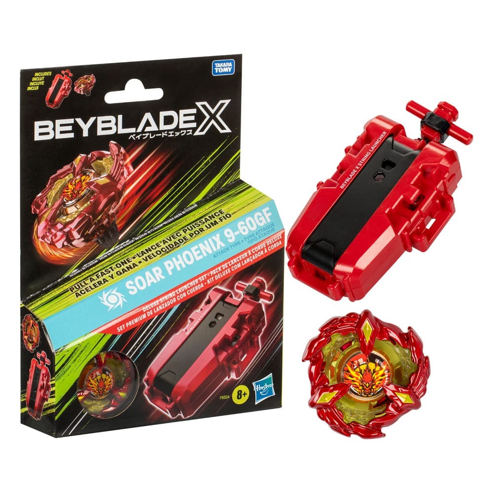 "BEYBLADE X - SOAR PHOENIX - LAUNCHER SET"
