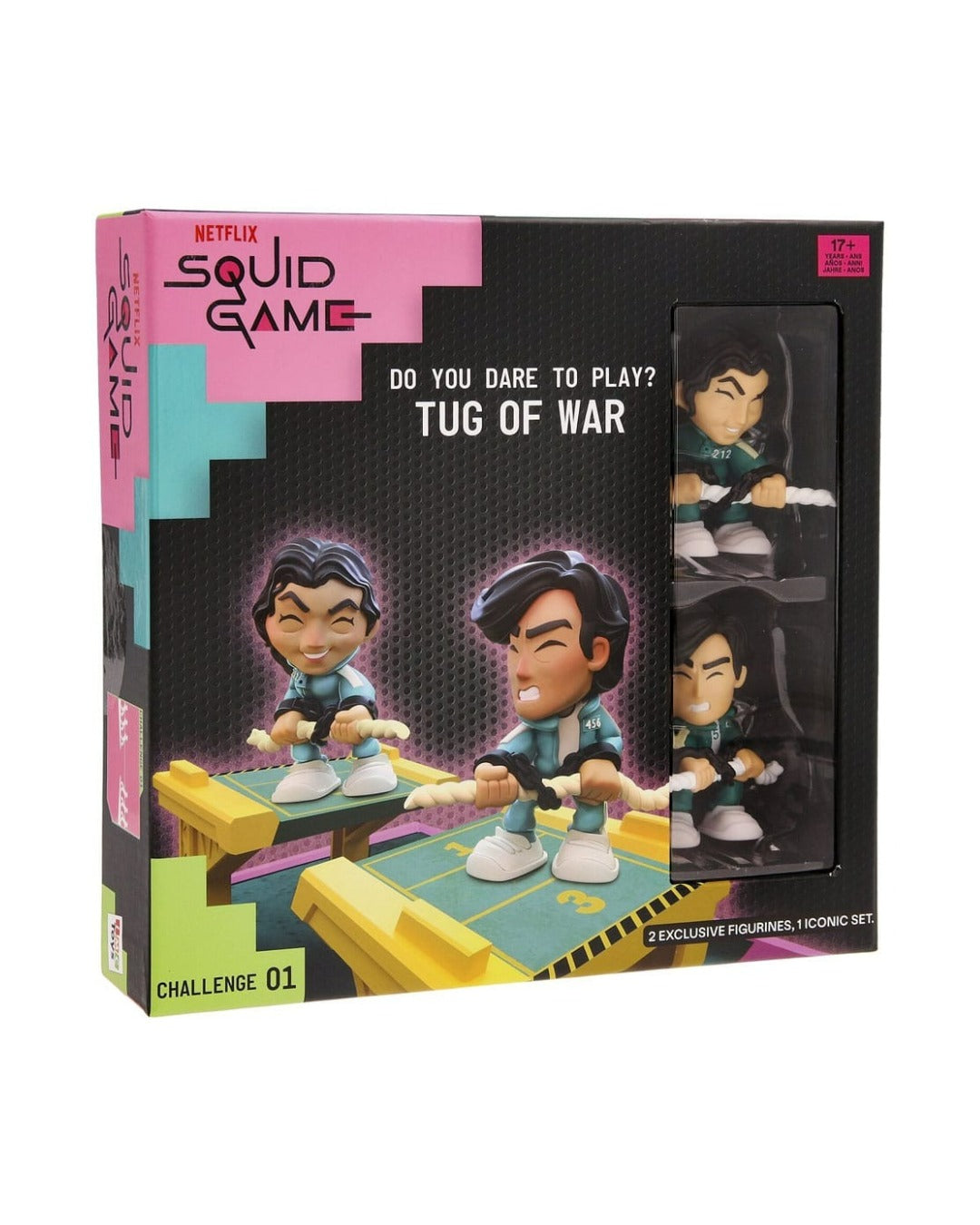"SQUID GAME - CHALLENGE TUG OF WAR"