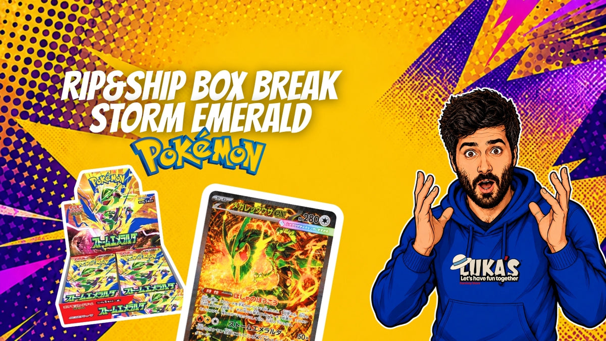 Asta Box Break Storm Emerald Pokémon