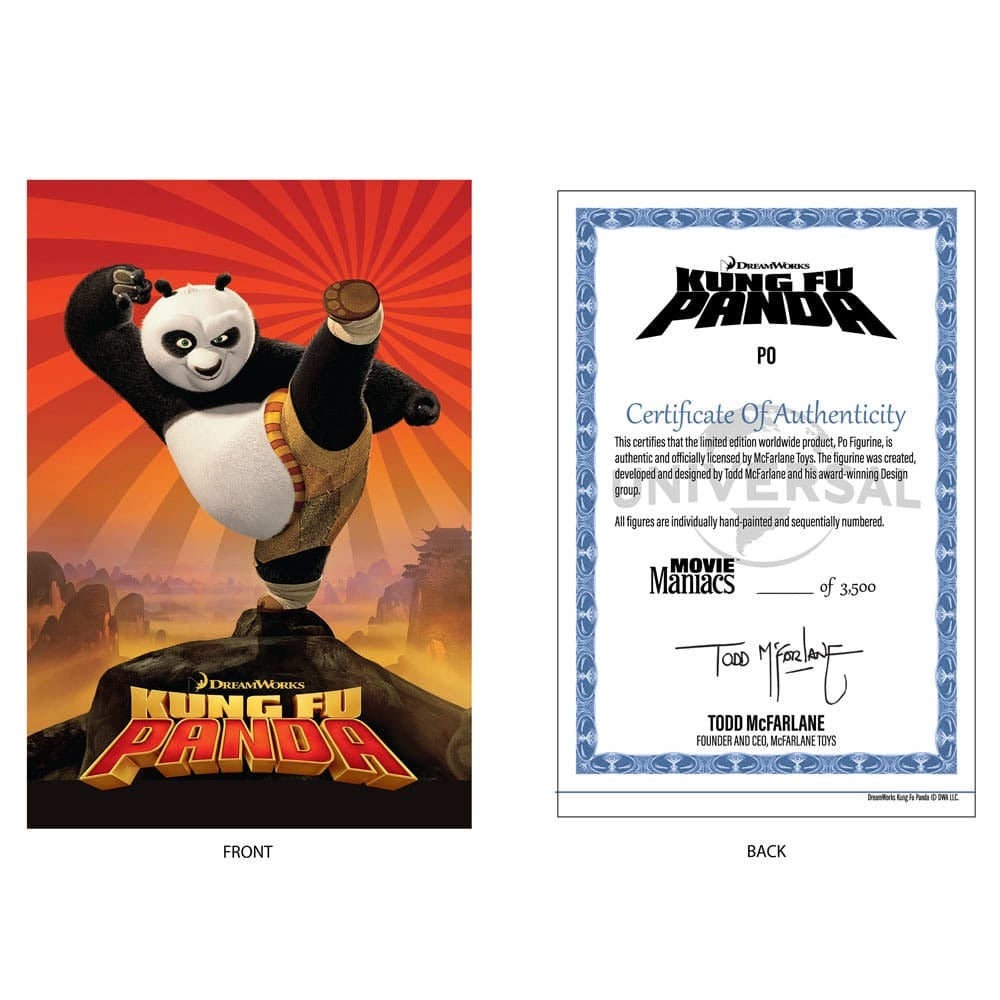"KUNG FU PANDA - PO - MOVIE MANIACS"