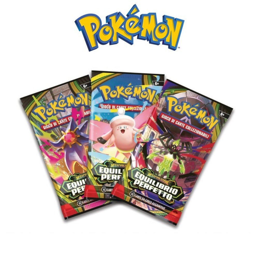 "POKEMON - MEGAEVOLUZIONE - BLISTER 3 BUSTINE"