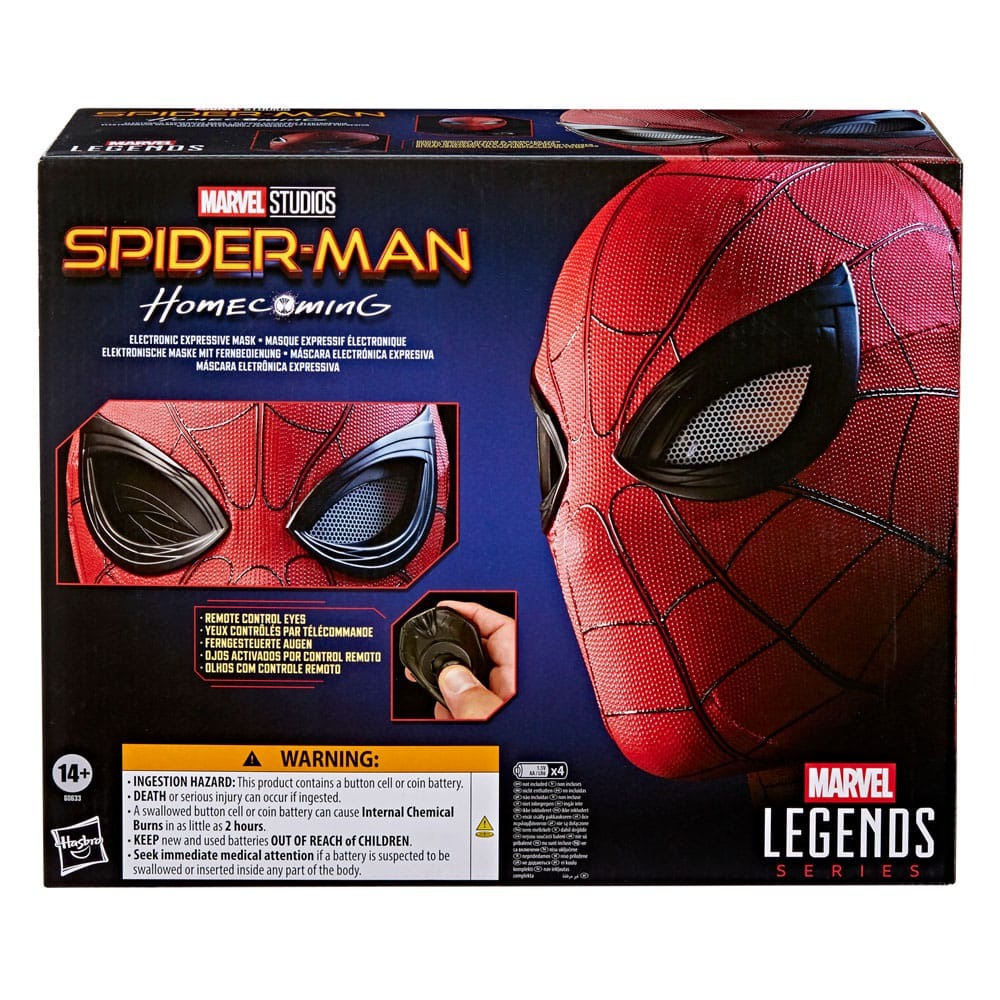 "MARVEL - SPIDERMAN HOMECOMING - MASCHERA ELETTRONICA ESPRESSIVA"