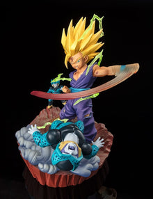 "DRAGON BALL Z - SON GOHAN SUPER SAYAN 2 - ANGER EXPLODING INTO POWE"