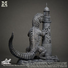 "KIT MODELLO IN PLASTICA 1/72 RHEDOSAURUS DI RAY HARRYHAUSEN - 23cm"