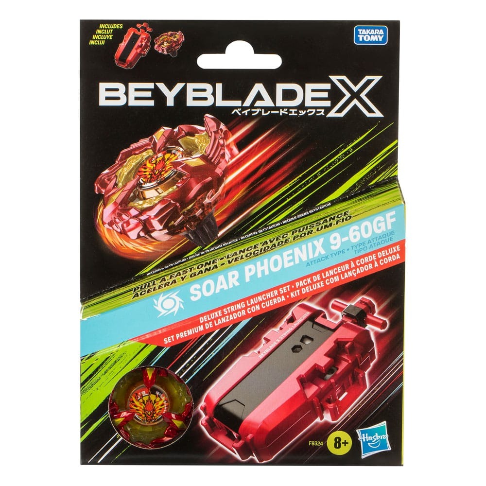 "BEYBLADE X - SOAR PHOENIX - LAUNCHER SET"