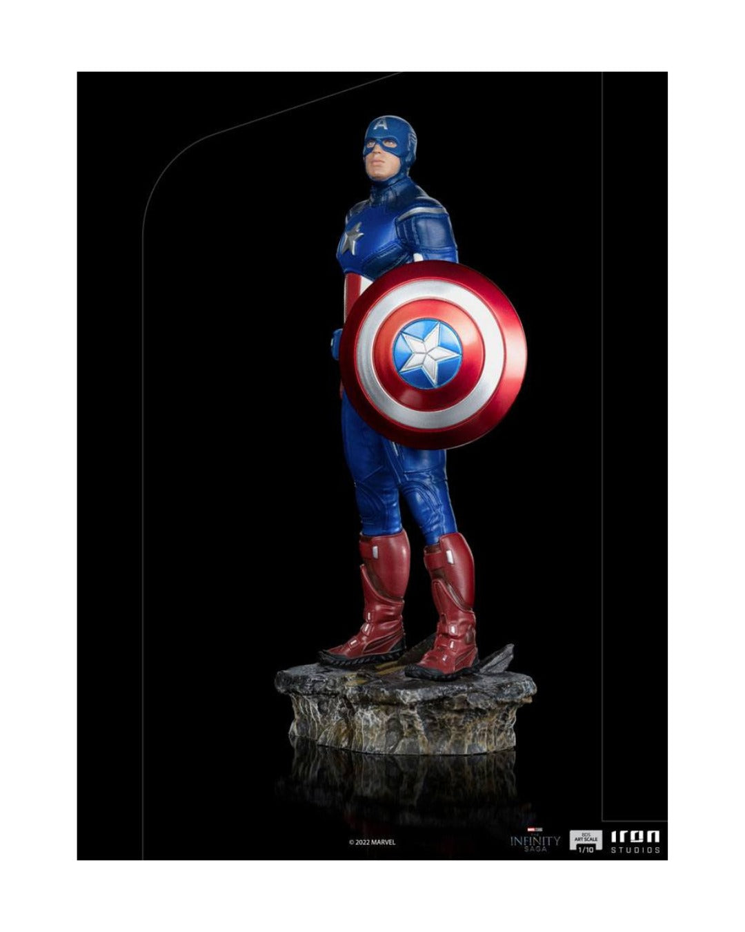 "MARVEL INFINITY SAGA - CAPTAIN AMERICA - BATTLE OF NY - ART SCALE STATUE 1/10"