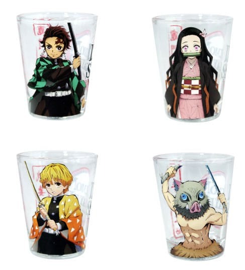 "DEMON SLAYER - SHOT GLASSES 4 PACK"