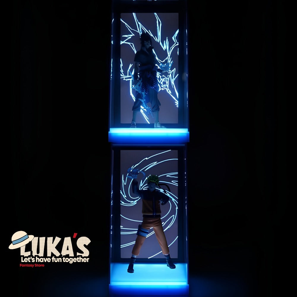 "NARUTO SHIPPUDEN - SASUKE UCHIHA - NEON FIGURE"