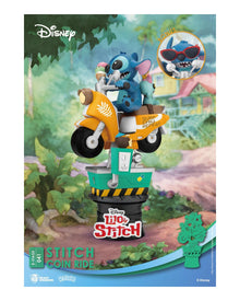 "DISNEY - LILO & STITCH - STITCH ON COIN RIDE DIORAMA"