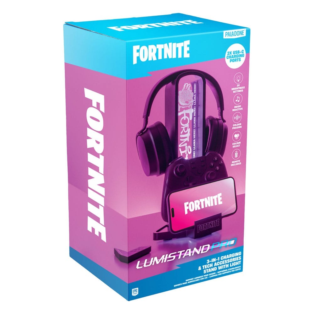 "FORTNITE - SUPPORTO PER CUFFIE DA SCRIVANIA CON LED"