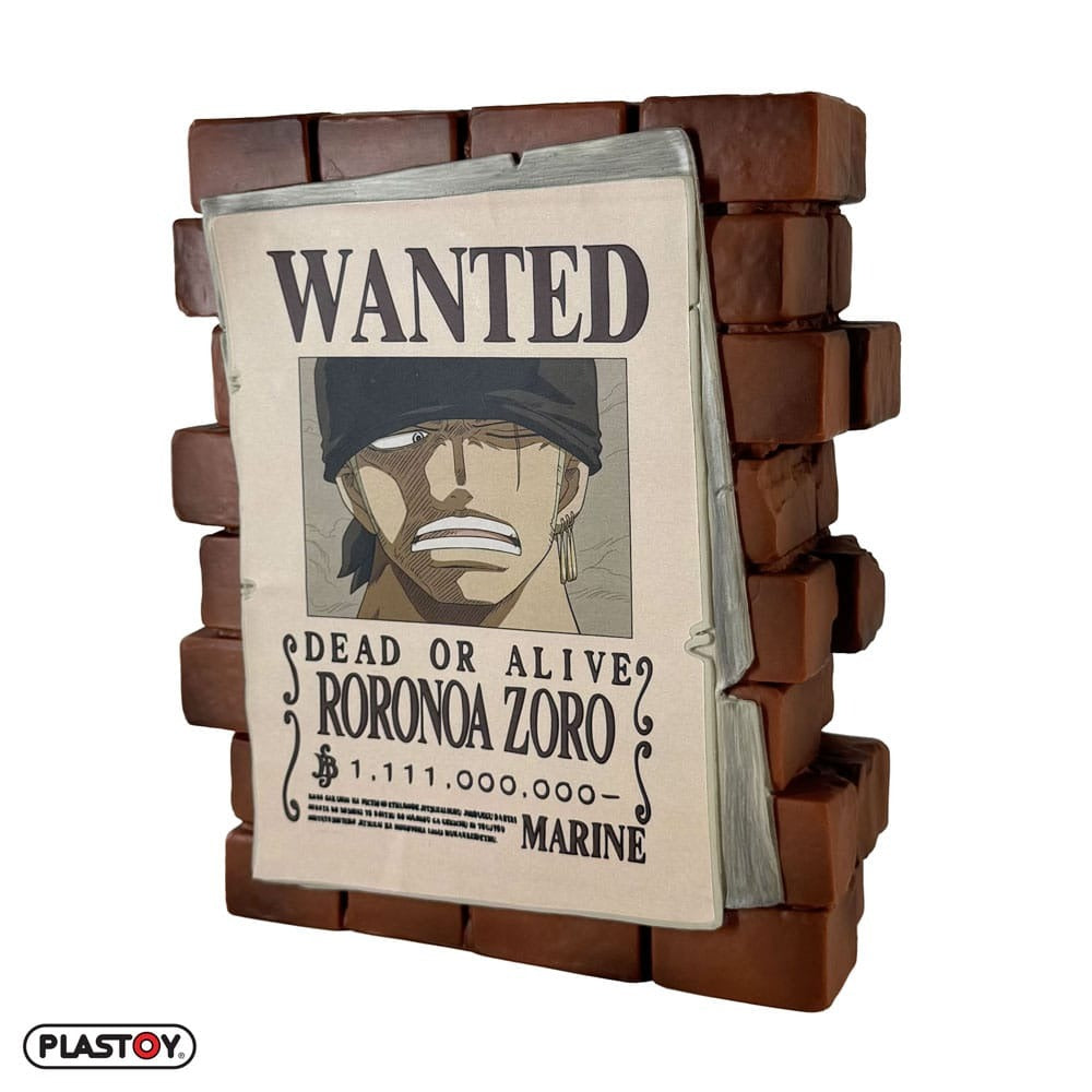"ONE PIECE - RORONOA ZORO -COIN BANK POSTER"