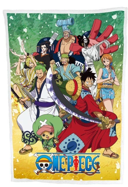 "ONE PIECE - WANO CREW - FLEECE BLANKET"