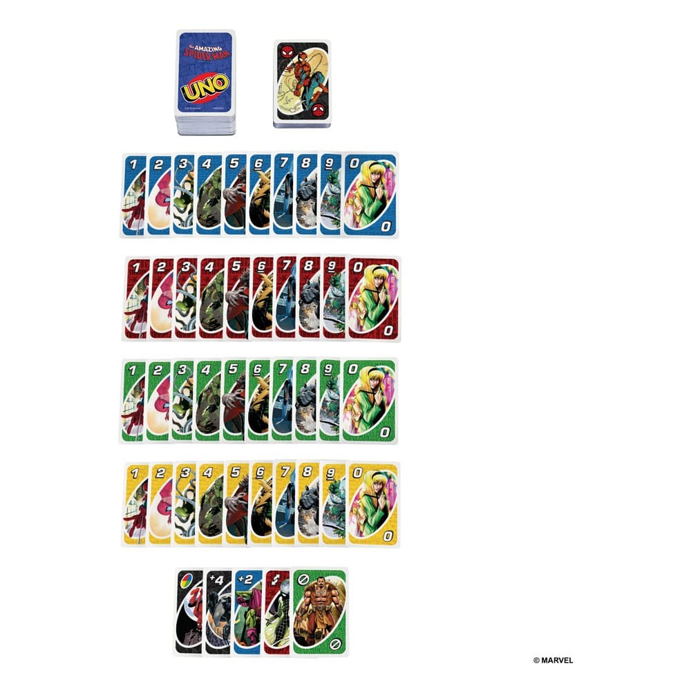 "MARVEL - CARTE DA UNO - THE AMAZING SPIDERMAN"