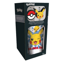 "POKEMON - BICCHIERE IN VETRO CON CANNUCCIA - PIKACHU"