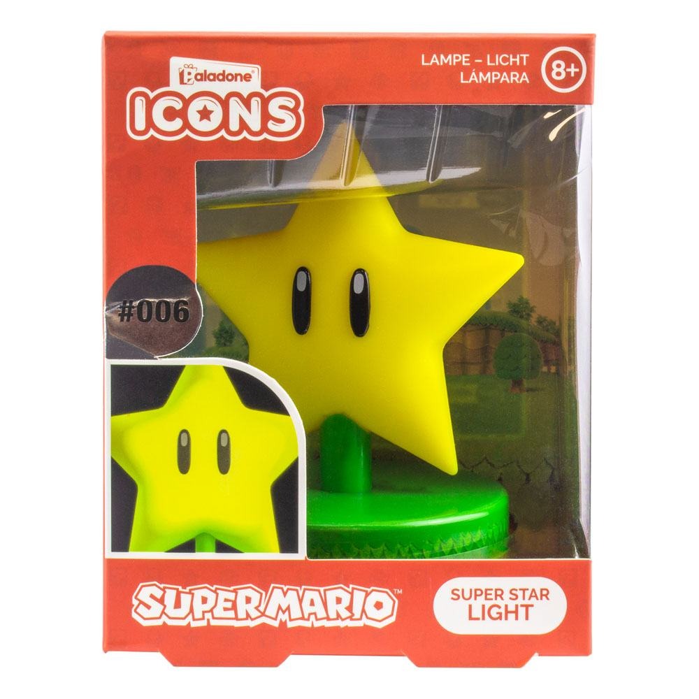 "SUPER MARIO - SUPER STAR ICON LIGHT"