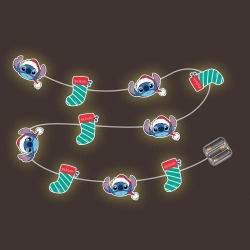 "DISNEY - LILO & STITCH - CHRISTMAS LIGHTED GARLAND"