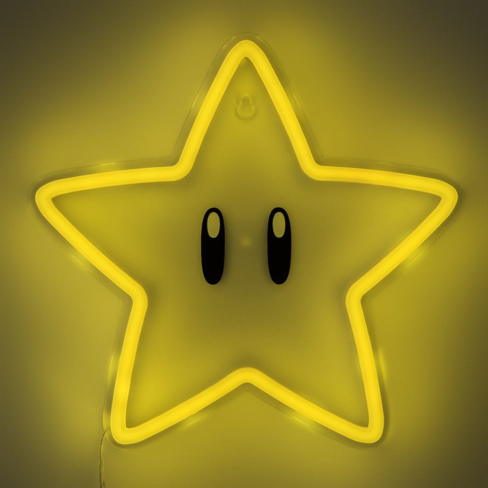 "SUPER MARIO - SUPER STAR - WALL LAMP LED"