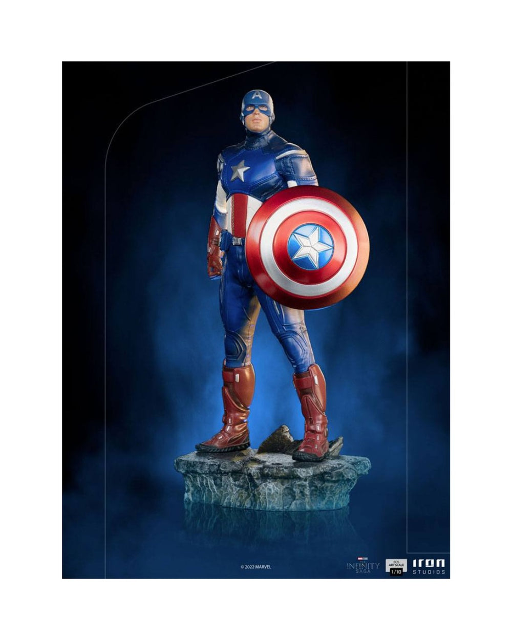 "MARVEL INFINITY SAGA - CAPTAIN AMERICA - BATTLE OF NY - ART SCALE STATUE 1/10"