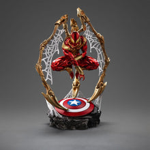 "MARVEL - IRON SPIDER ARMOR COMICS - ART SCALE DELUXE STATUA 1/10"